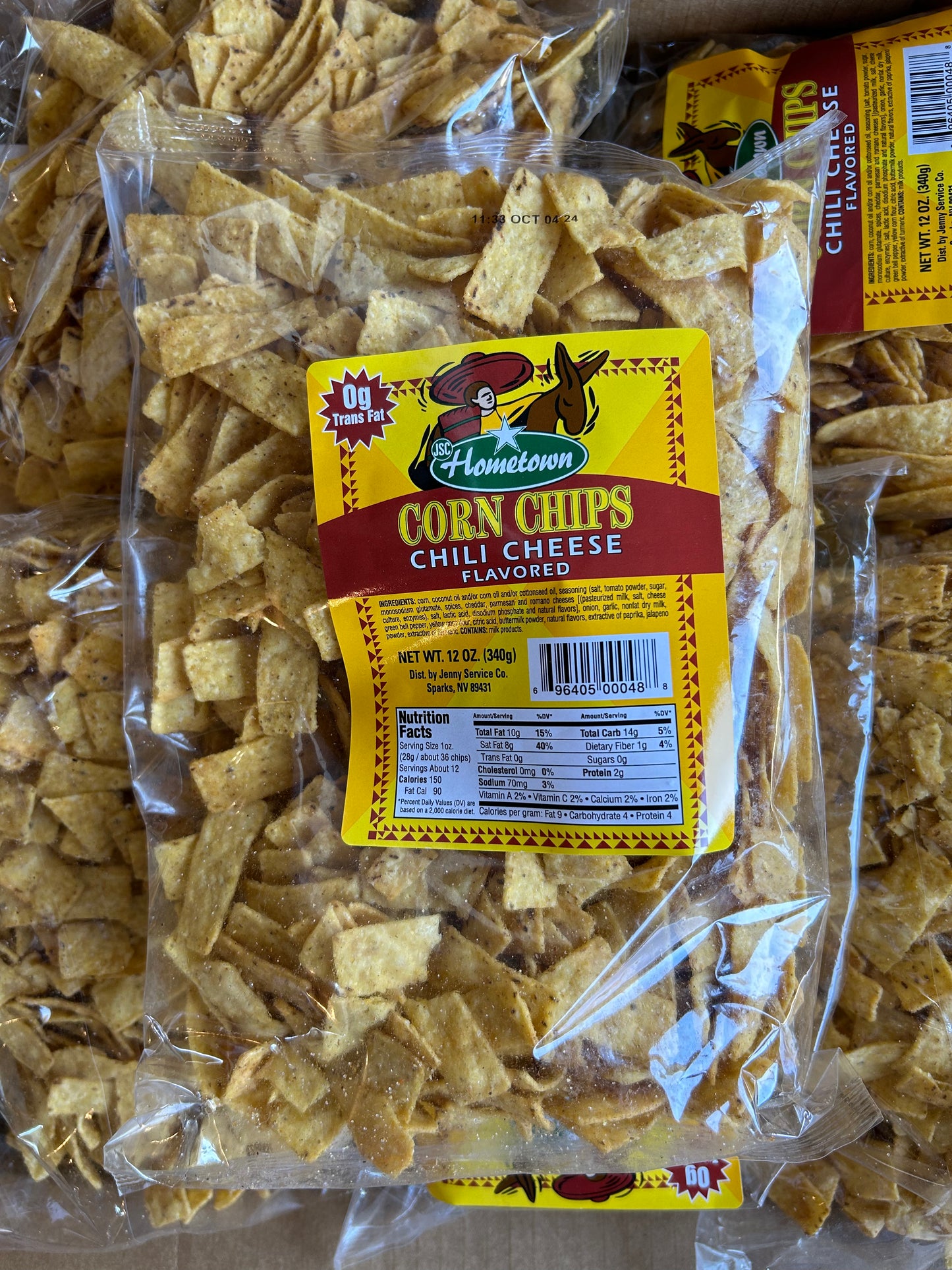 Chili Cheese Corn Chips