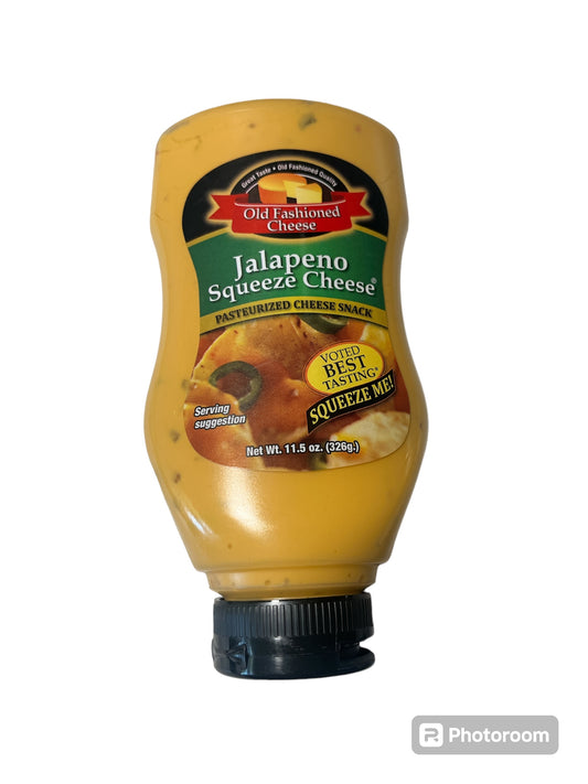 Jalapeño Squeeze Cheese